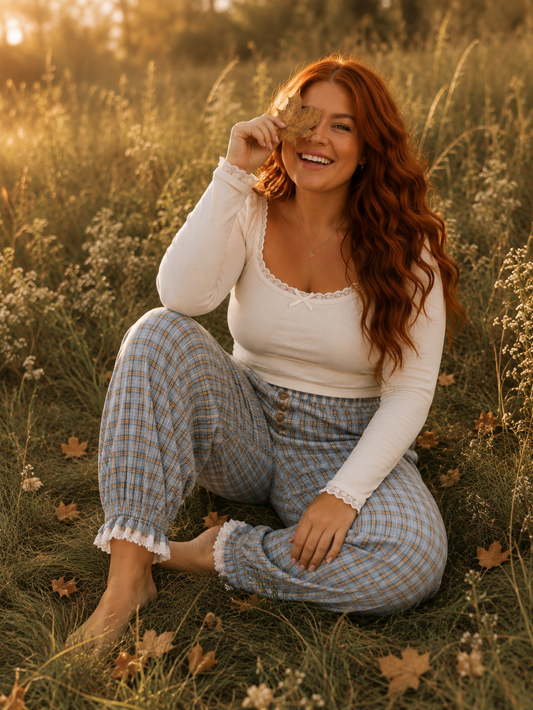 Cozy Cottage Balloon Pants