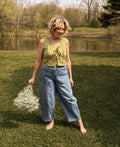 The Willow Lace Tie Vest