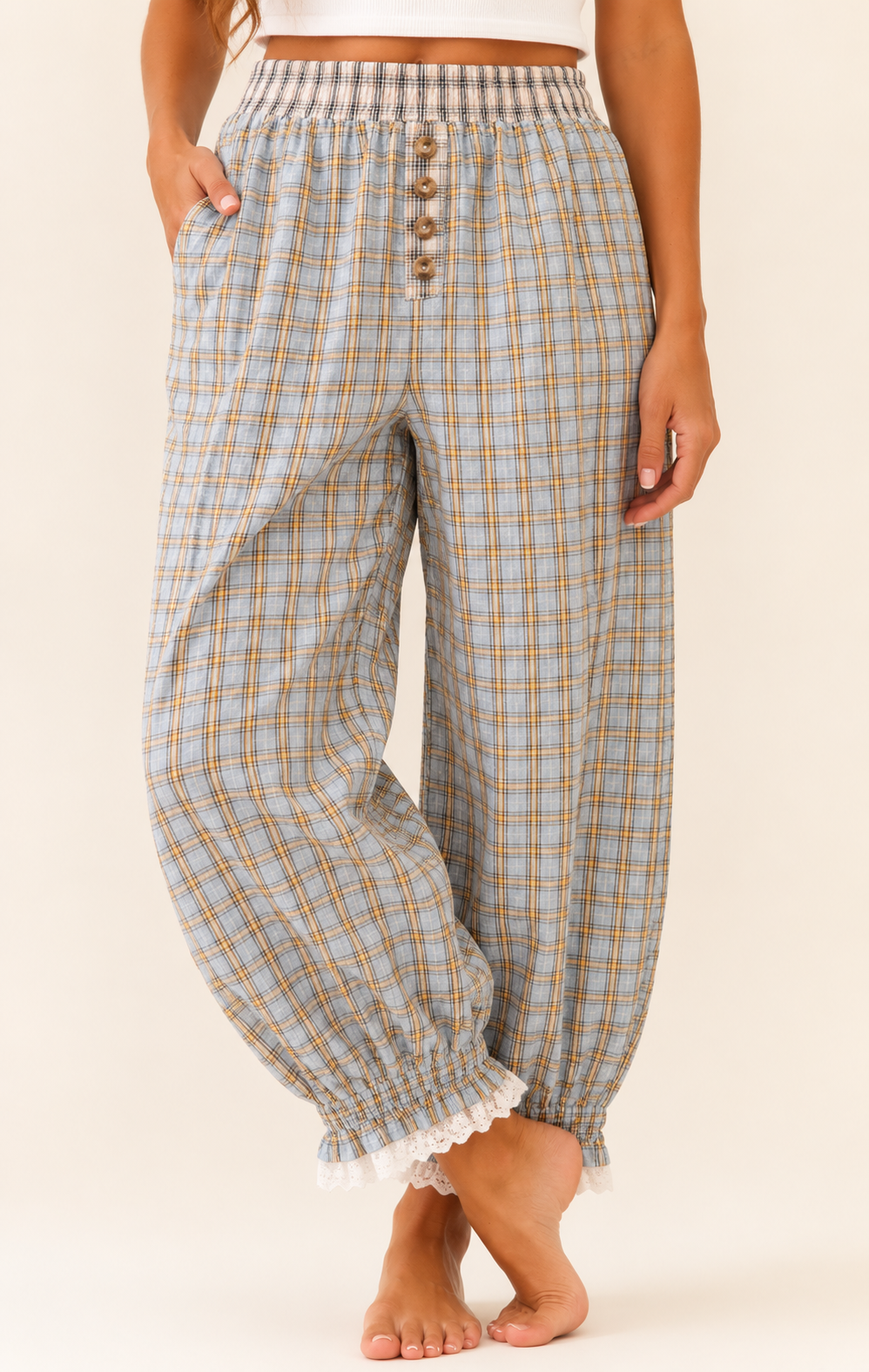 Cozy Cottage Balloon Pants