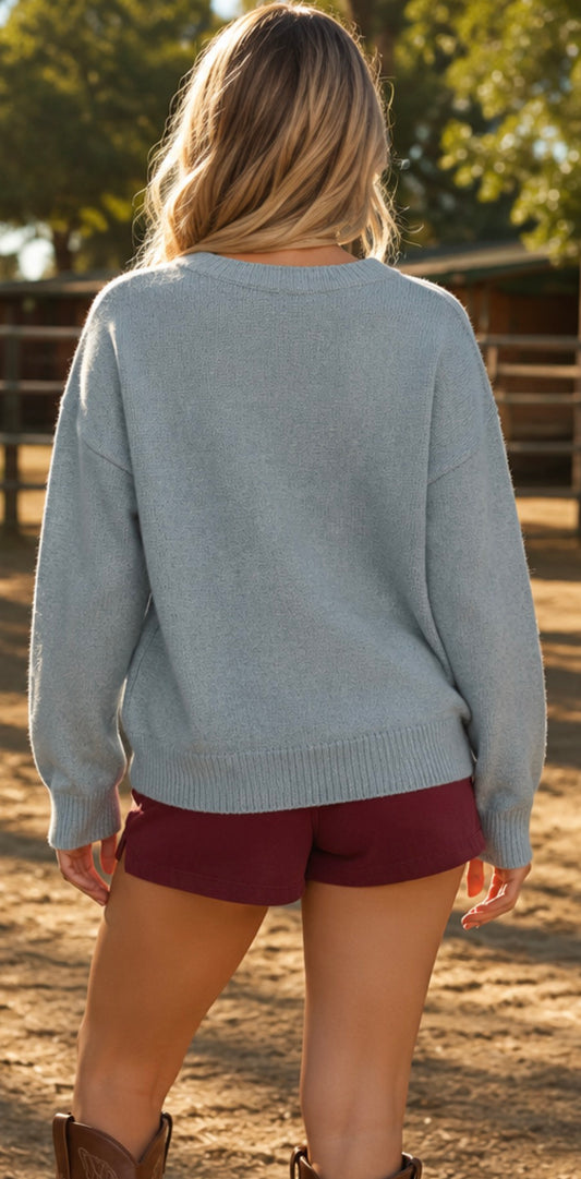 The Saddle Up Sweater