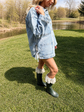 The West Coast Tie Denim Jacket