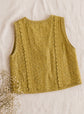 The Willow Lace Tie Vest