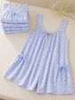 Cherry Bloom Babydoll Romper