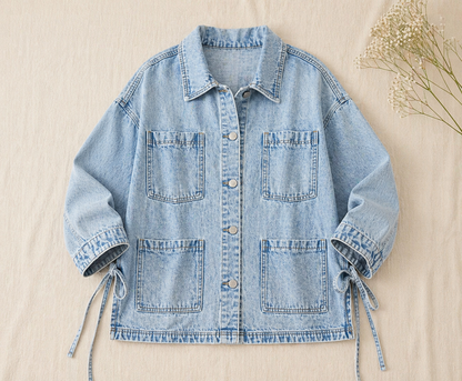 The West Coast Tie Denim Jacket