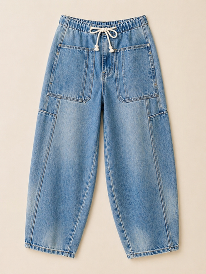 The Off Duty Barrel Jeans