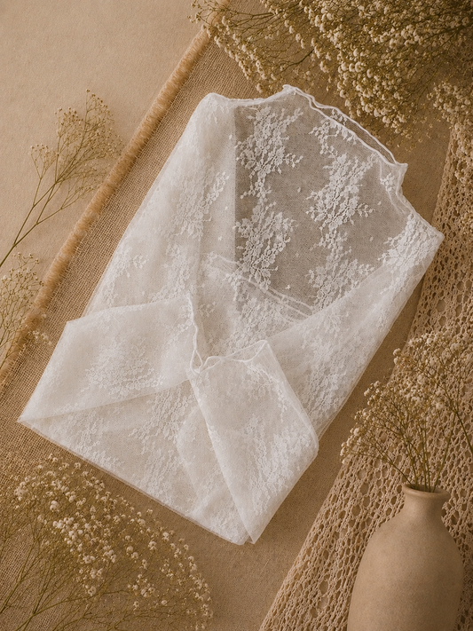 Sheer Lace Long Sleeve Top